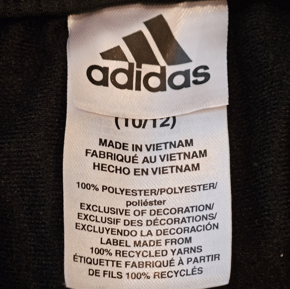 Adidas Boys Black & Red 10/12 Joggers - Picture 6 of 6